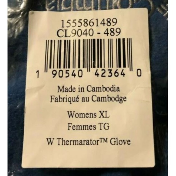 NWT Columbia Women's W Thermarator Glove, X-Large - Picture 3 of 8